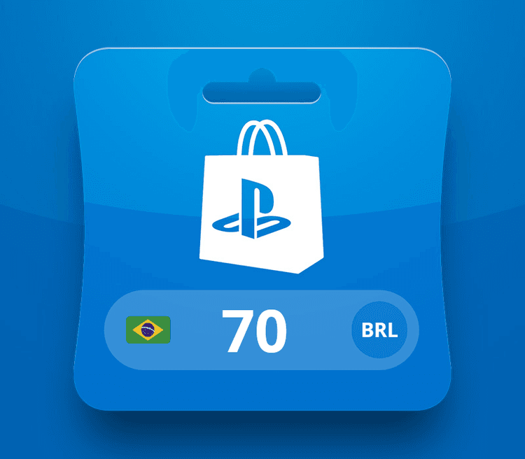 PlayStation Network BRL 70 Gift Card BR