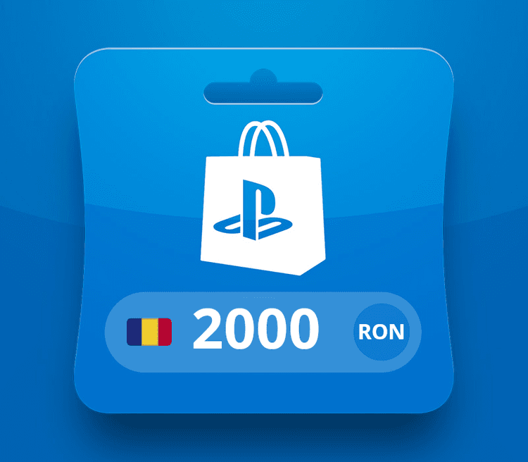بلايستيشن Network RON 2000 هدية بطاقة RO