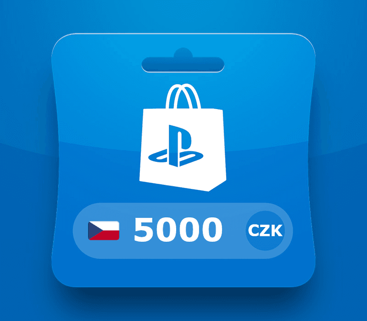PlayStation Network Card CZK 5000 CZ