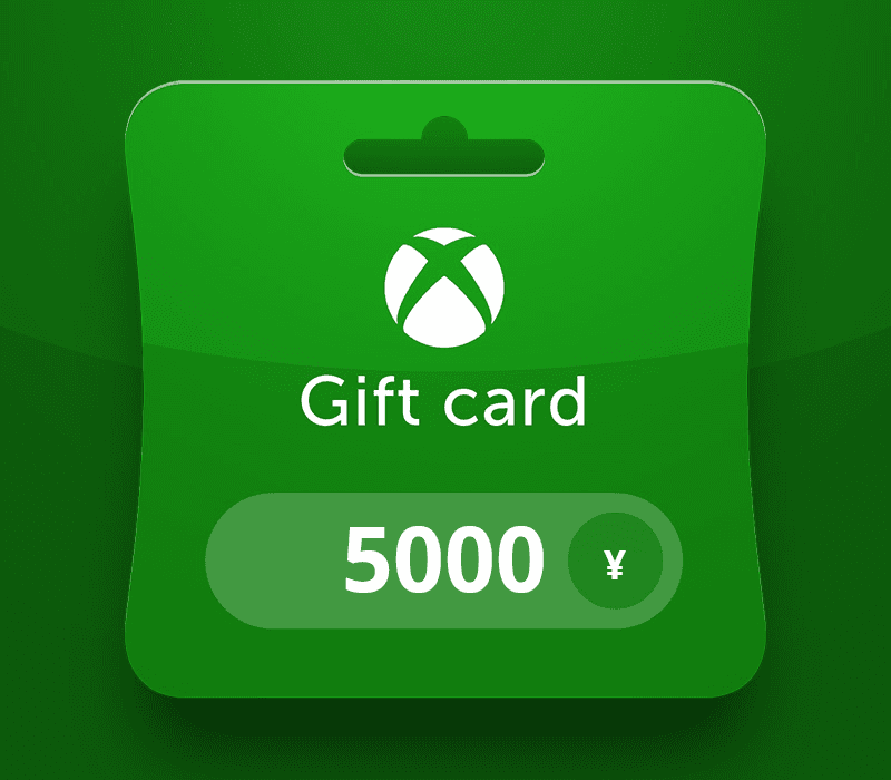 XBOX Live JPY 5000 Prepaid Card JP