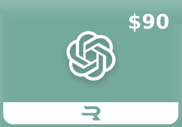Rewarble ChatGPT USD 90 هدية بطاقة