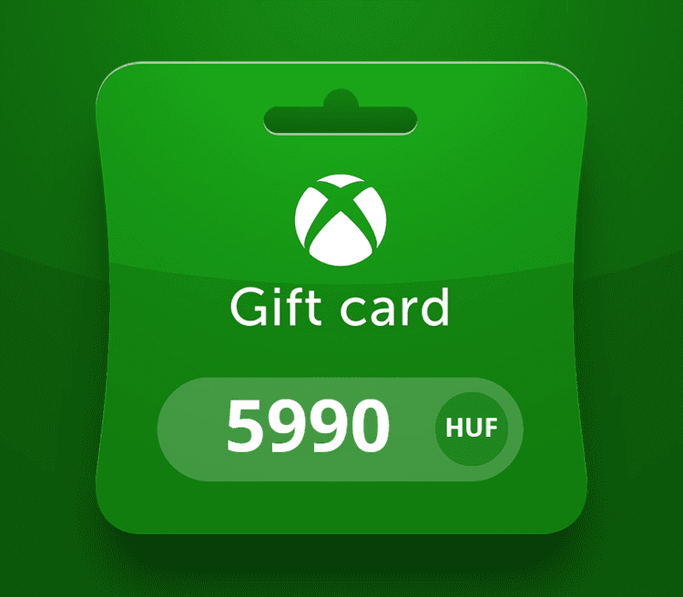 XBOX Live HUF 5990 Prepaid Card HU