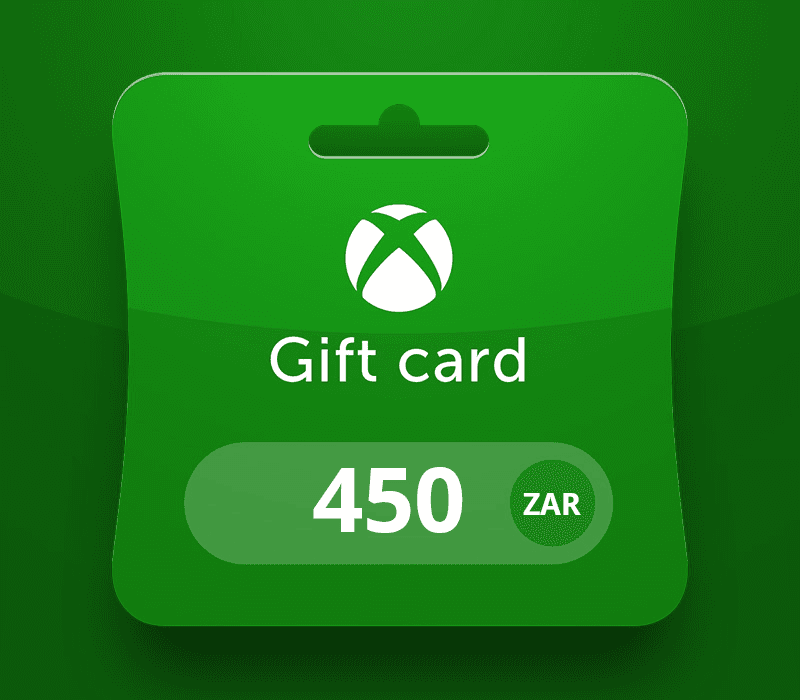 إكس بوكس Live ZAR 450 Prepaid بطاقة ZA