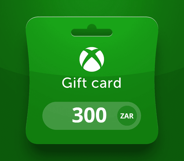 إكس بوكس Live ZAR 300 Prepaid بطاقة ZA