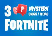 3 Mystery Fortnite Skins / Items بي سي ايبك قيمز كود رقمي