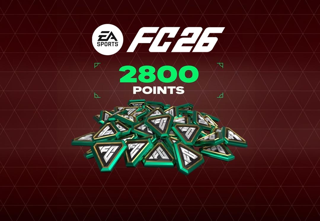 EA SPORTS FC 26 - 2800 FC Points اوروبي اكسبوكس 1 / إكس بوكس سيريس X|S كود رقمي