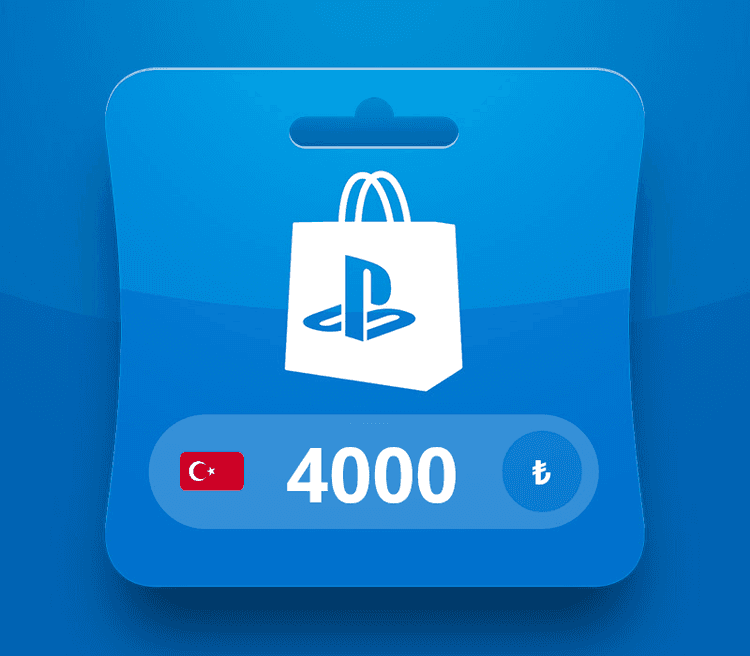 بلايستيشن Network TRY 4000 بطاقة TR