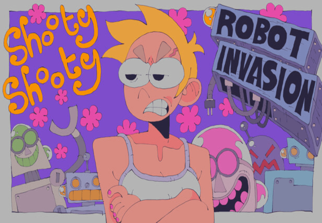 Shooty Shooty Robot Invasion بي سي ستيم كود رقمي