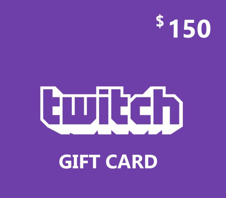 Twitch USD 150 هدية بطاقة امريكي