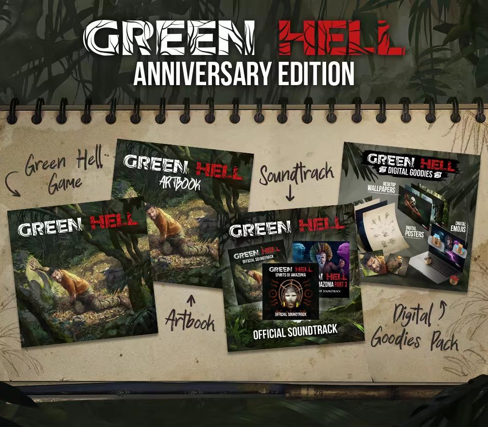 Green Hell Anniversary Edition RoW PC Steam CD Key