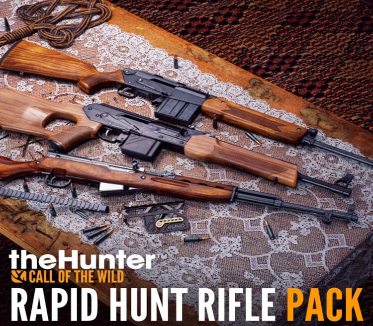 theHunter: Call of the Wild - Rapid Hunt Rifle Pack DLC EU PC Steam CD Key