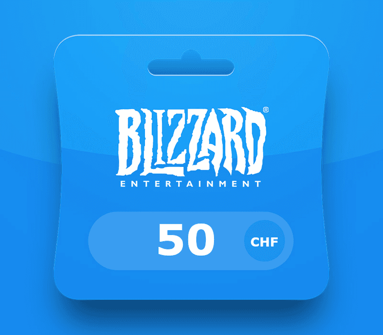Blizzard CHF 50 Battle.net Gift Card CH