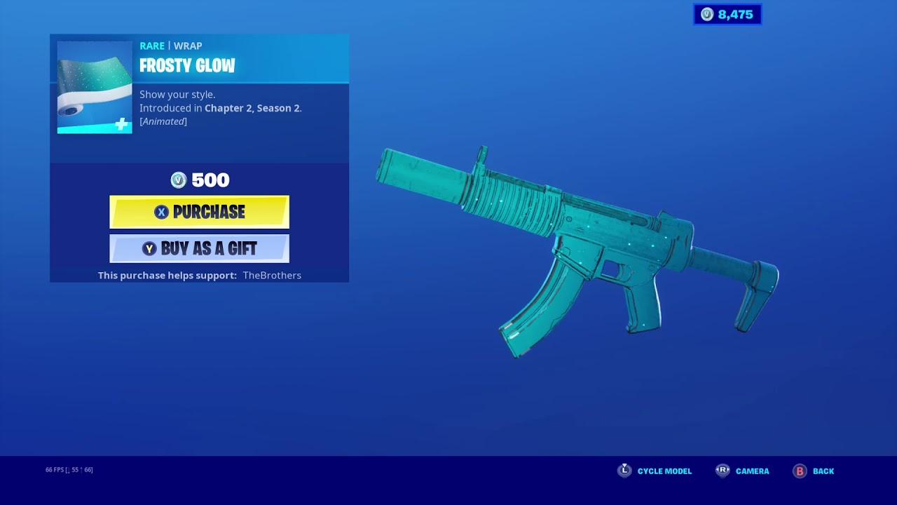 Fortnite - Frosty Glow Wrap DLC بي سي ايبك قيمز كود رقمي