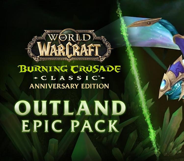 World of Warcraft: Burning Crusade Classic Anniversary Edition Upgrade - Outland Epic Pack DLC Battle.net Altergift