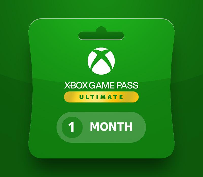 Xbox Game Pass Ultimate - 1 Month Subscription Card US (NON-STACKABLE, valid for a week after purchase)