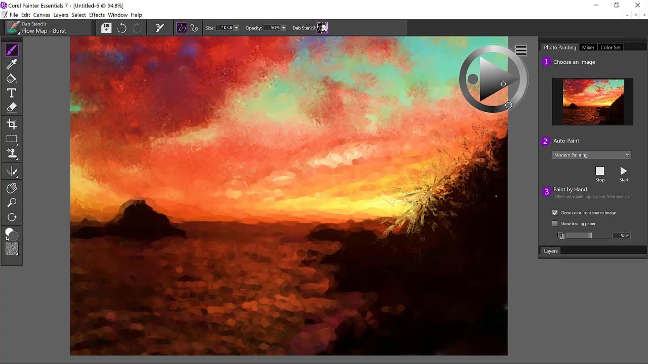 Corel Painter Essentials 7 كود رقمي