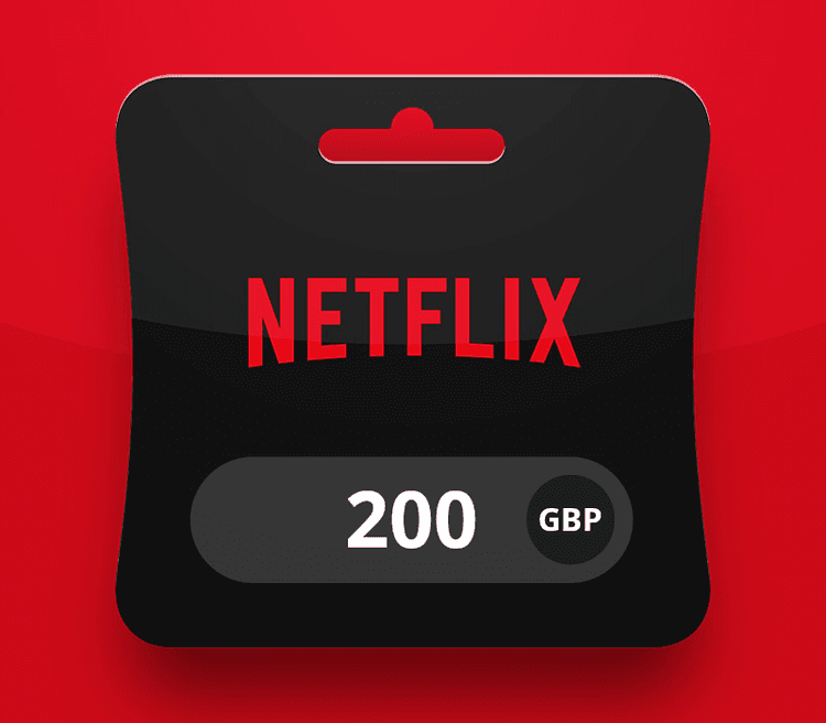 Netflix GBP 200 Gift Card UK