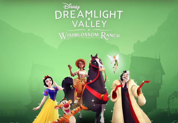 Disney Dreamlight Valley Wishblossom Ranch بي سي ستيم حساب