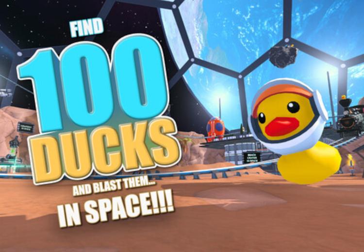 Find 100 Ducks And Blast Them...IN SPACE!!! بي سي ستيم كود رقمي