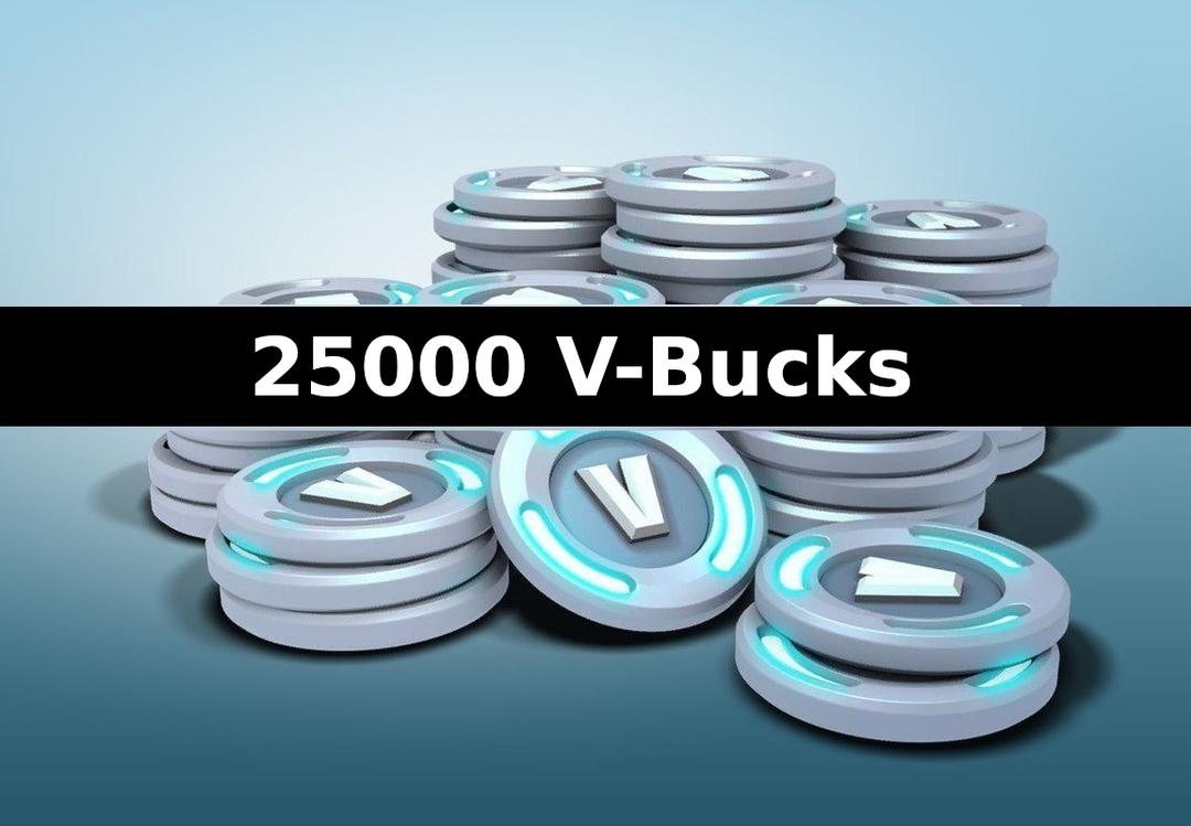 Fortnite - 25000 V-Bucks ايبك قيمز حساب