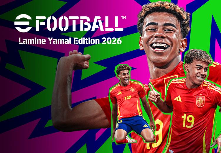 EFootball 2026 Lamine Yamal اصدار الديلوكس اوروبي (European Union + بريطاني Only) اكسبوكس 1 / إكس بوكس سيريس X|S / بي سي كود رقمي