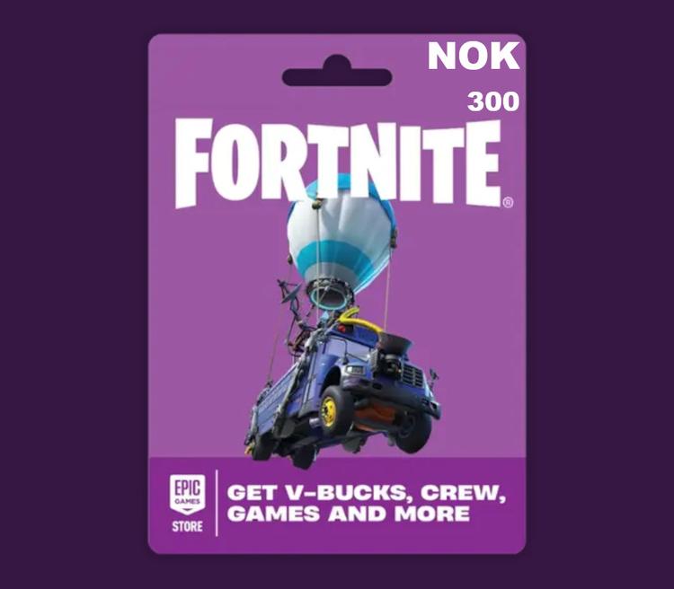 Fortnite NOK 300 PC Epic Games Gift Card NO