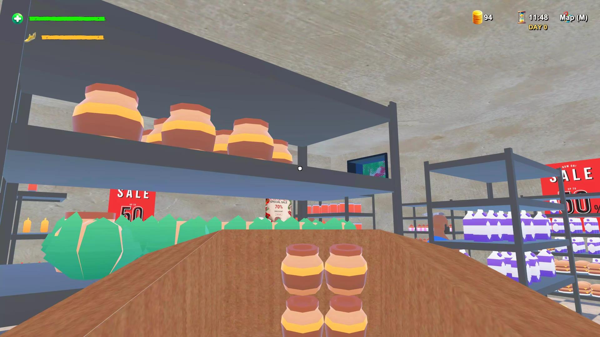 New Supermarket Simulator بلايستيشن 4 حساب
