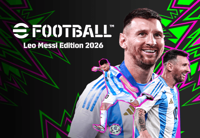 EFootball 2026: Leo Messi اصدار اوروبي (European Union + بريطاني Only) اكسبوكس 1 / إكس بوكس سيريس X|S / بي سي كود رقمي