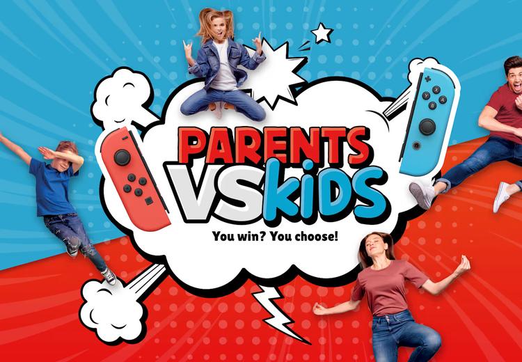 Parents Vs Kids اوروبي نينتندو سويتش كود رقمي