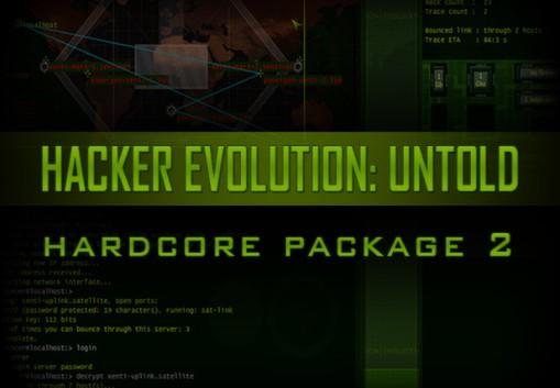 Hacker Evolution: Untold - Hardcore حزمة Part 2 DLC بي سي ستيم كود رقمي