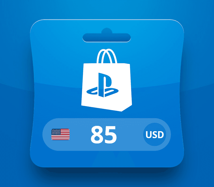 PlayStation Network Card USD 85 Gift Card US