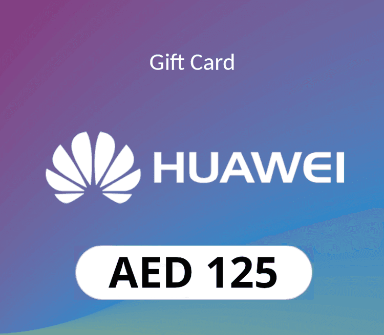 Huawei AppGallery AED 125 هدية بطاقة AE