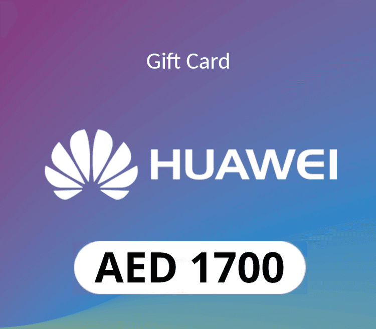 Huawei AppGallery AED 1700 هدية بطاقة AE