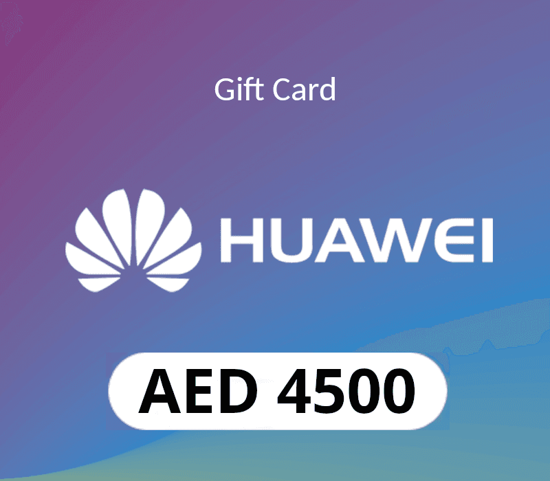 Huawei AppGallery AED 4500 هدية بطاقة AE