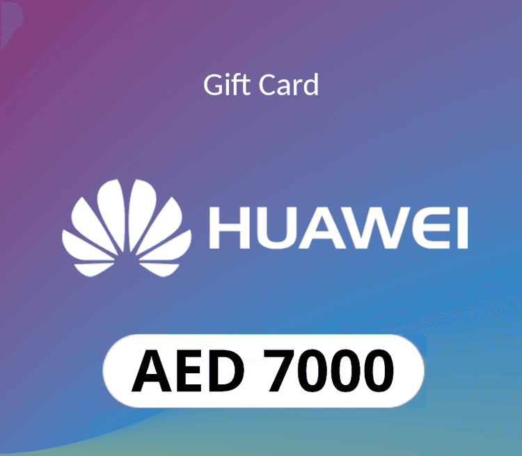 Huawei AppGallery AED 7000 هدية بطاقة AE