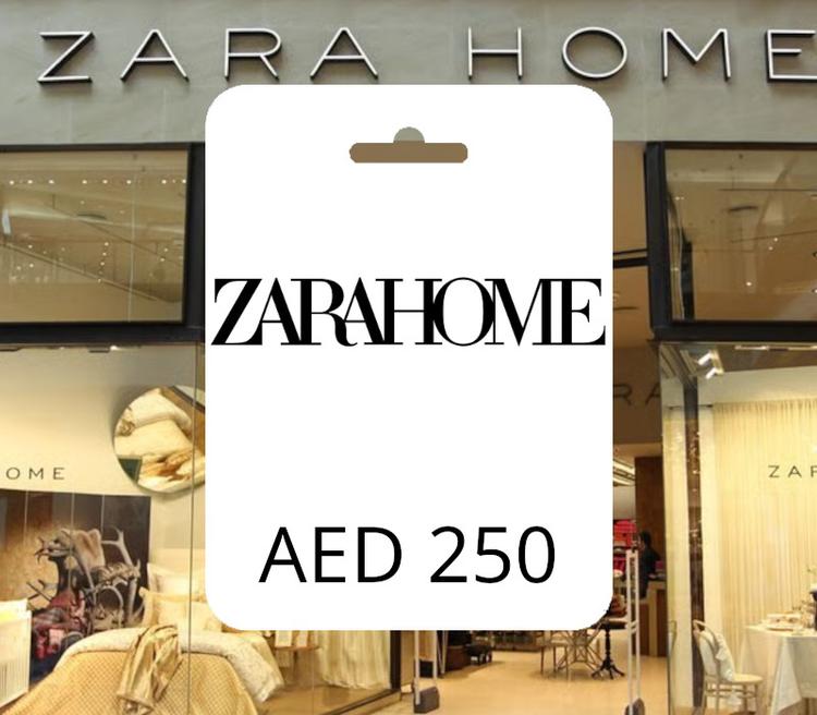 ZARA Home AED 250 هدية بطاقة AE