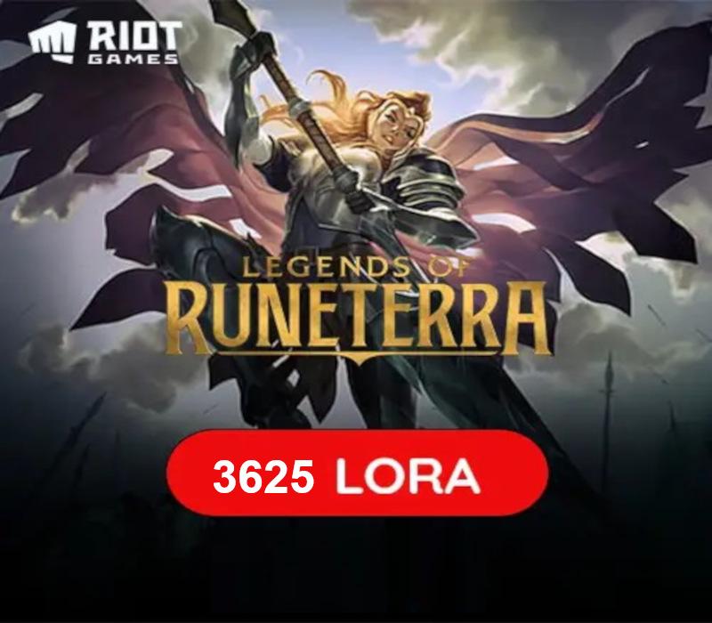 Legends Of Runeterra 3625 LoRa هدية بطاقة TR