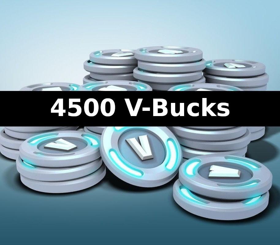 Fortnite 4500 V-Bucks FR ايبك قيمز كود رقمي