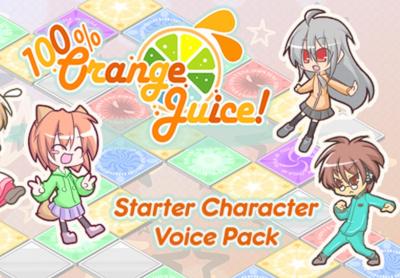 100% Orange Juice - Starter Character Voice Pack DLC ستيم كود رقمي