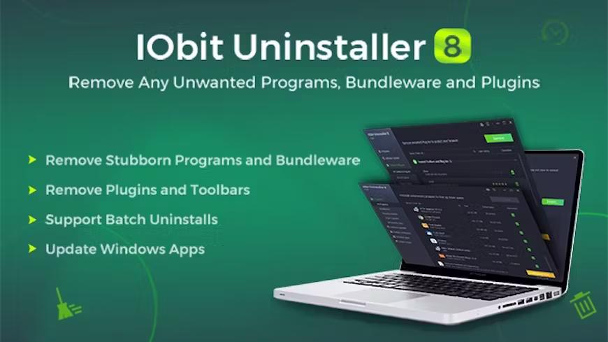Screen Shot image 0 IObit Uninstaller 8 Pro مفتاح (1 سنه / 1 بي سي)