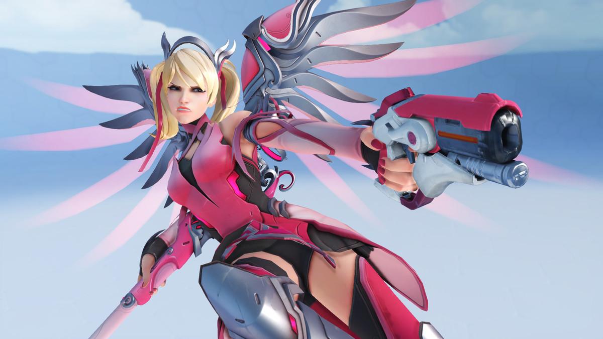 Screen Shot image 0 Overwatch 2 - Pink Mercy Skin DLC امريكي اكسبوكس 1 / إكس بوكس سيريس X|S كود رقمي