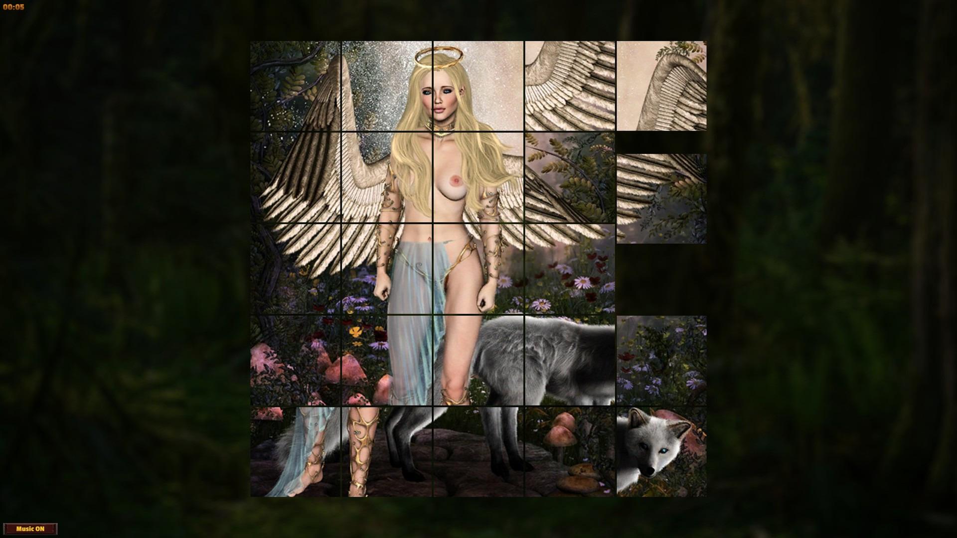 Screen Shot image 2 Adult Puzzles - Fantasy Ladies ستيم كود رقمي