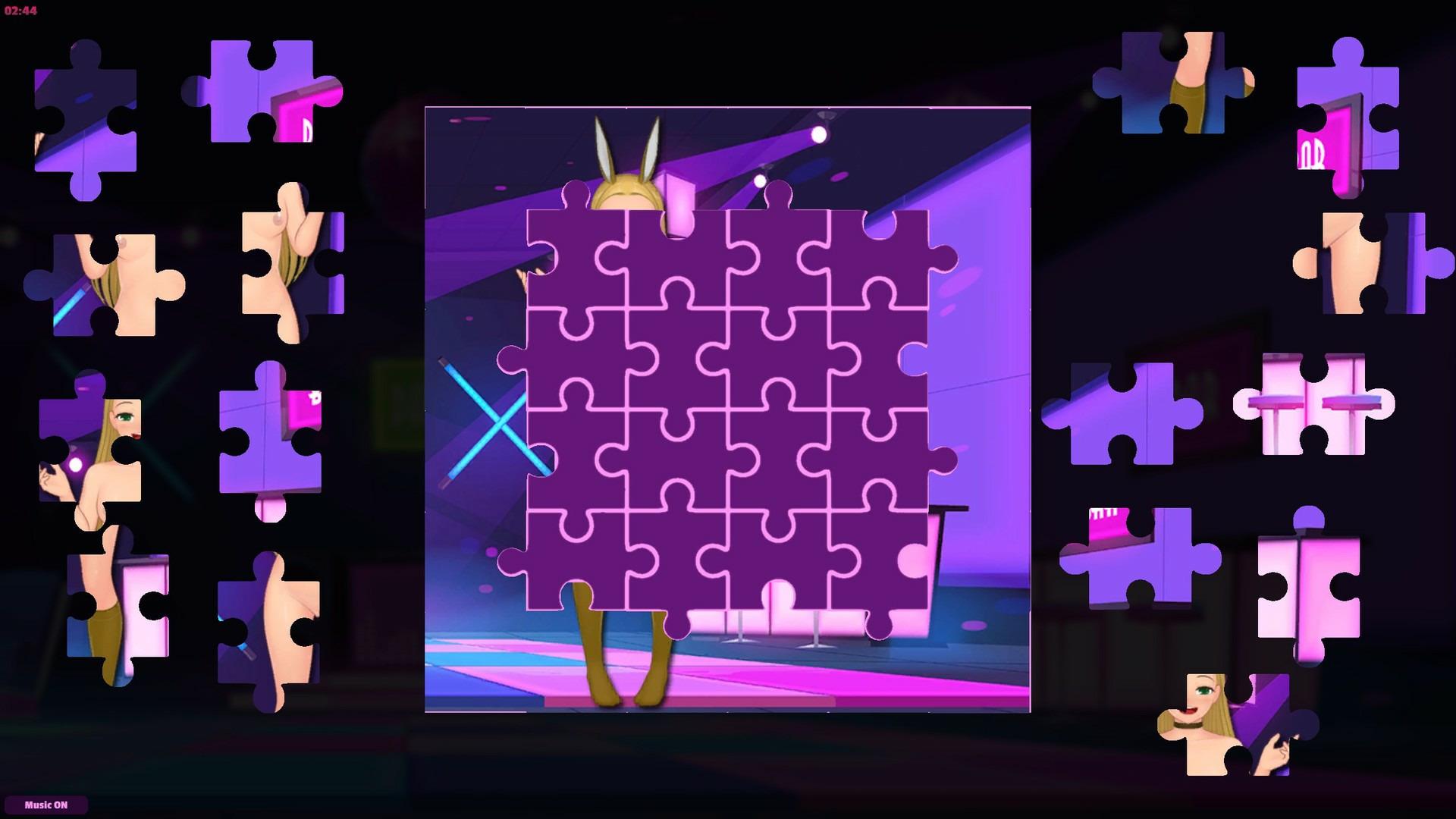 Screen Shot image 3 Adult Puzzles - Hentai NightClub ستيم كود رقمي