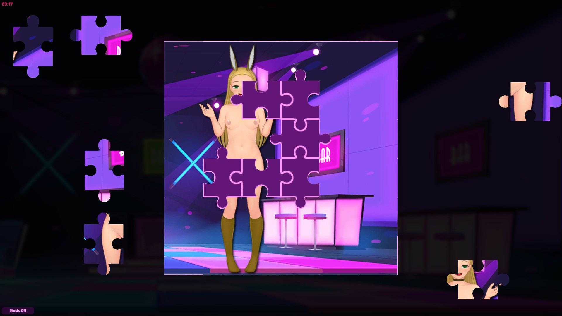 Screen Shot image 4 Adult Puzzles - Hentai NightClub ستيم كود رقمي