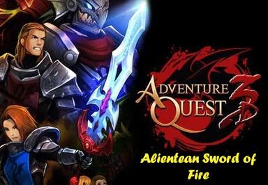AdventureQuest 3D - Alientean Sword Of Fire DLC Digital Download كود رقمي