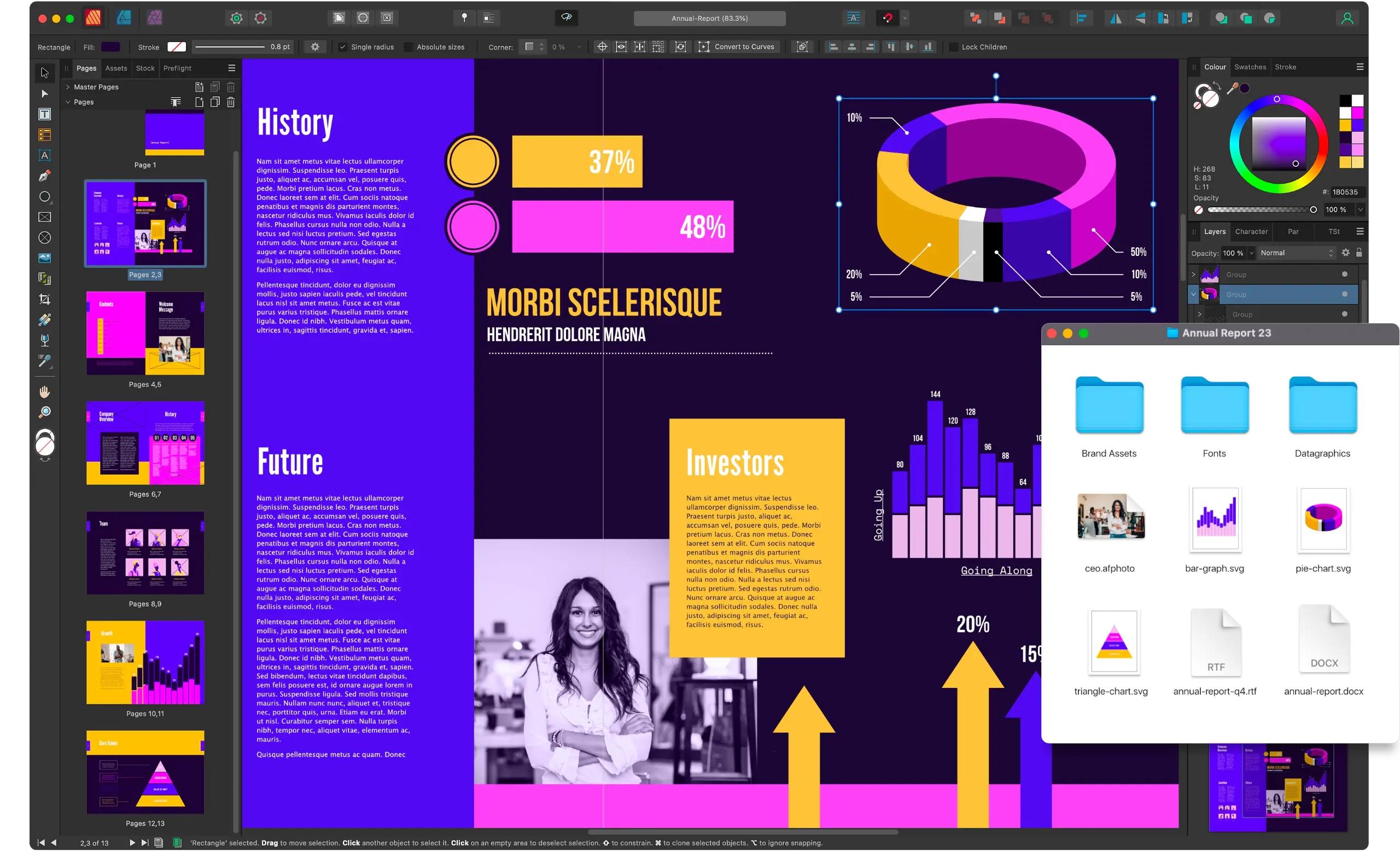 Screen Shot image 3 Affinity Publisher 1.10.6 كود رقمي (مدى الحياة / 1 جهاز)