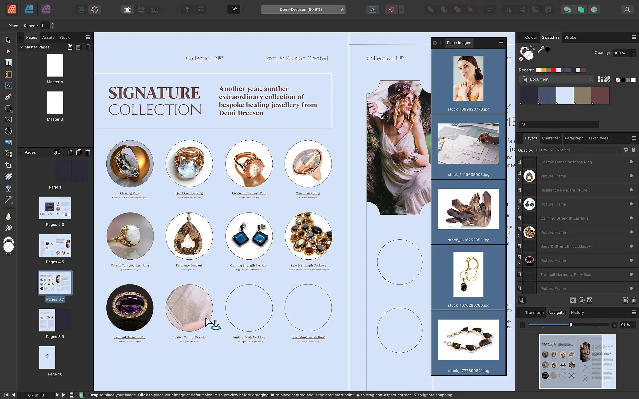 Screen Shot image 1 Affinity Publisher 1.10.6 كود رقمي (مدى الحياة / 1 جهاز)