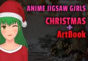 Anime Jigsaw Girls - Christmas + Artbook DLC ستيم كود رقمي