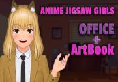 Anime Jigsaw Girls - Office + Artbook DLC ستيم كود رقمي