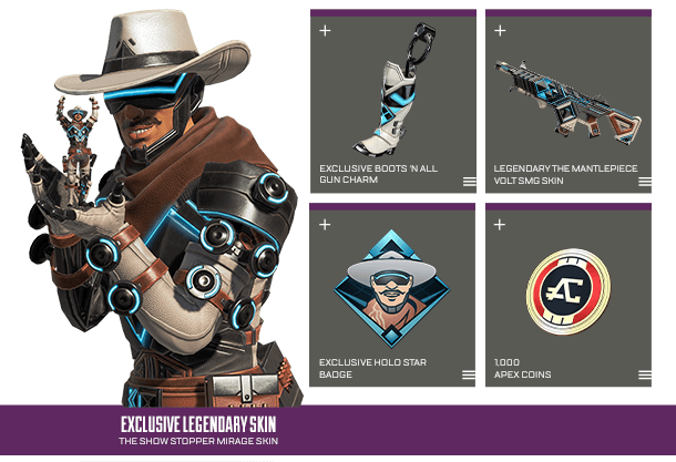 Screen Shot image 2 Apex Legends - Mirage اصدار EA App كود رقمي